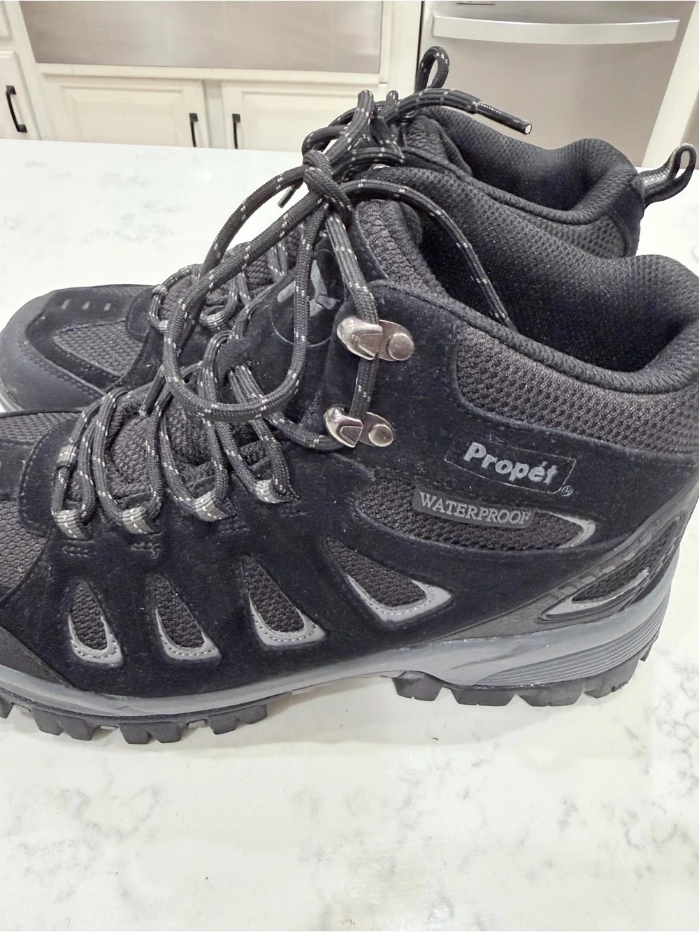 Propet Men's Black Waterproof Trail Boots